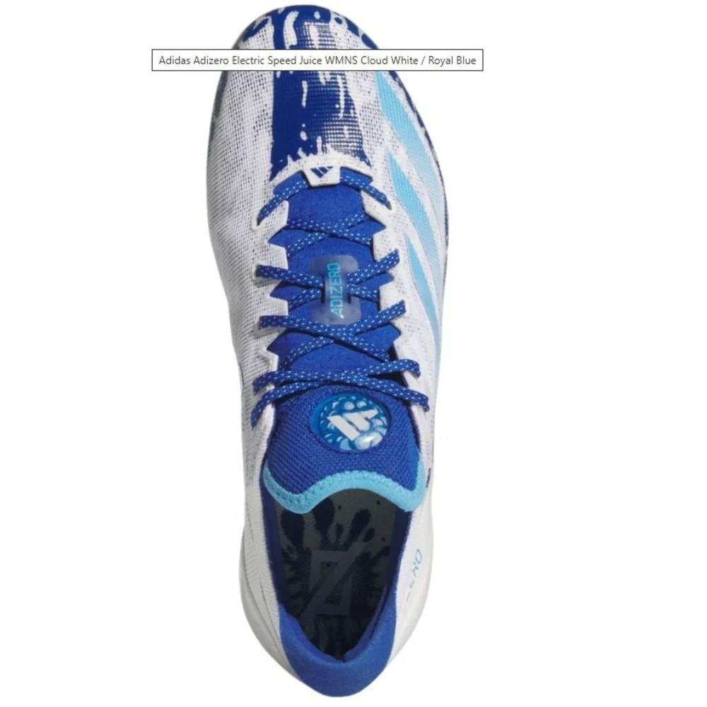 adidas® (Men's 18) adizero™ Electric Speed Football Cleats, Juice Pack/Royal
